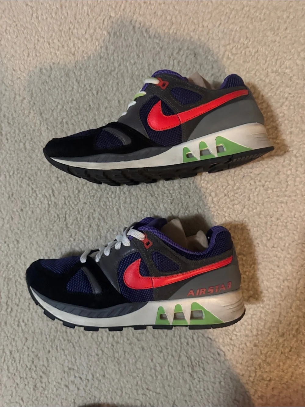 Nike Men’s Air Stab Premium size 6, women’s size 7.5